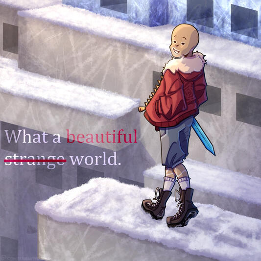 What A Beautiful World. FANART FOR STUART
