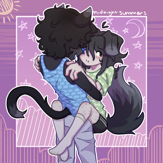 kitty and puppy love