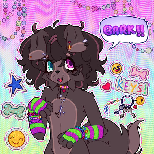 sparkle dog! (old)